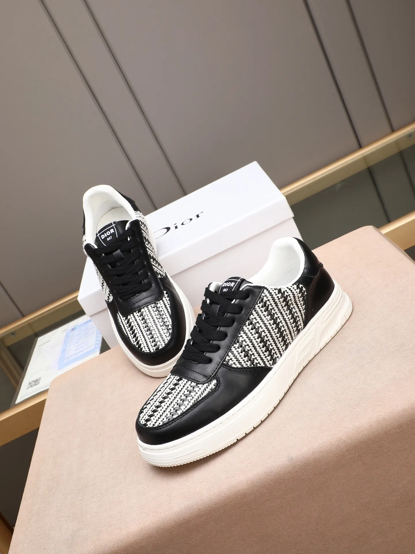 Men's men's shoes💰420 [Dior] small cloth shoes, waterproof fabric imported from Italy➕breathable sheepskin lining! Ultra-light and wear-resistant outsole. Super comfortable size: 38-44